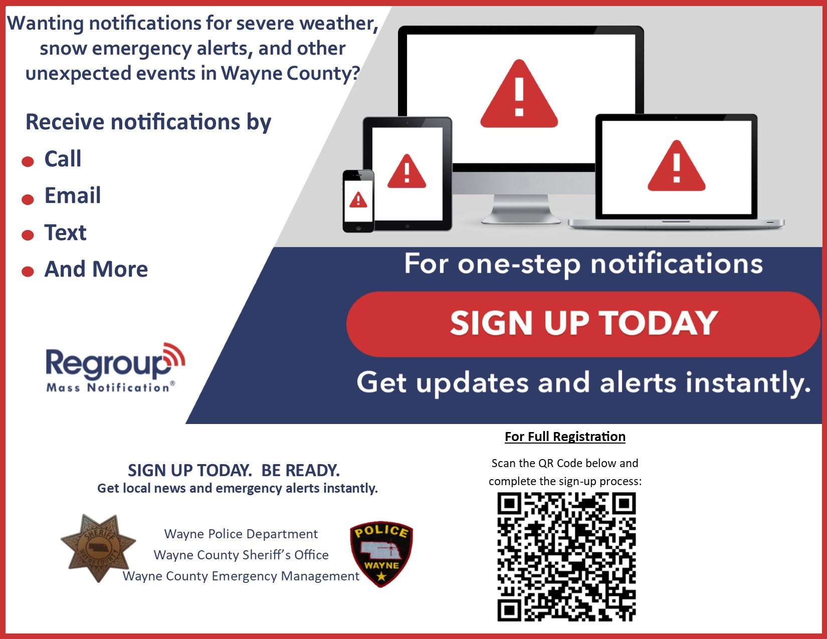 Regroup Sign Up Flyer 2026